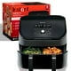 thumbnail image 1 of Instant VersaZone 9QT Air Fryer, 8-in-1 Functions with EvenCrisp Technology, Crisps, Broils, Bakes, Roasts, Dehydrates, Reheats at Same or Different Temperature, from the Makers of Instant Pot, Black, 1 of 5