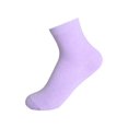thumbnail image 3 of Allegra K Women's Solid Color Lightweight Stretchy Breathable Crew Socks, 3 of 3