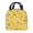 Dog, variant on Elephant Peanut Heart Lunch Bag Thick Aluminum Foil Tote Cooler for Women Office Picnic Gift