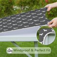thumbnail image 6 of Dachshund Square Fitted Tablecloth with Elastic Edge,Square Table Cover,Washable Elastic Table Cover for Home Kitchen Party Decor 34"x34", 6 of 6