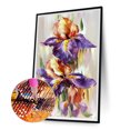 thumbnail image 2 of Pintura de diamante 5D DIY Kit de Iris de taladro redondo completo artesanía de decoración del hogar (Y869) FLhrweasw Nuevo, 2 of 9