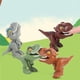 thumbnail image 3 of Vogacara Dedo dinosaurios juguetes morder dedo juguete articulación móvil huevos tiranosaurio modelo juguete para niños cumpleaños Navidad y regalos Juguetes No. 4 Vogacara FN006785-04, 3 of 6
