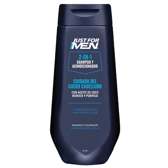 Shampoo y Acondicionador 2 en 1 Just For Men Hidratante Cuidado del Cuero Cabelludo 295mL