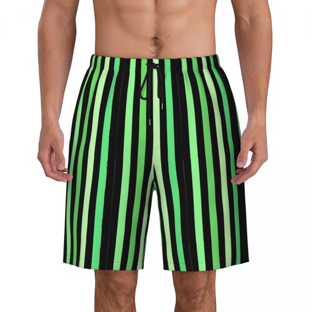 Colorful Colorblock Gym Shorts Summer Checkerboard Casual Beach Shorts Males Surfing Comfortable Custom DIY Swimming Trunks