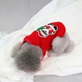 thumbnail image 6 of New Year Warm For Small Dogs Cats Christmas Chihuahua Yorkie Shih Tzu Pug Pet Supplies Dog Sweater Pet Clothing Dog Costume Coat XXL CHRISTMAS FAWN RED, 6 of 8
