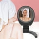 thumbnail image 4 of Soporte de teléfono espejo Portátil Smartphone Maquillaje Soporte Tableta Escritorio Cradle Universal Flexible Soporte para el hogar Negro sidaley HA059201-02B, 4 of 7