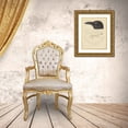thumbnail image 3 of Wild Apple Portfolio 15x18 Gold Ornate Wood Framed with Double Matting Museum Art Print Titled - Bird Prints II, 3 of 4