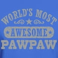 thumbnail image 3 of CafePress - World's Most Awesome Pawpaw Dark T Shirt - Men's Classic Graphic Cotton T-Shirt, 3 of 4