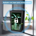 thumbnail image 3 of Timotech Set de 3 Bote de Basura para Ba&ntilde;o con Tapa Desplegable, Contenedor de Basura peque&ntilde;o de 10 Litros, Cesto de Basura Delgado y Compacto para Dormitorio, Oficina, Cocina (N, 3 of 7