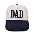 thumbnail image 2 of Dad Hats for Men Vintage Two Tone Hat Fathers Day Birthday Gifts from Daughter Son Wife Embroidered Letter Truck Net Hats Navy One Size, 2 of 3