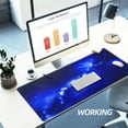 thumbnail image 6 of Cmhoo Gaming Mouse Pad Size 27.5x11.8 Thickness 0.12 inches,Premium-Textured Non-Slip & Waterproof Computer Mousepad with Stitched Edges for Gaming, Office & Home 70x30 Xingyunw, 6 of 6