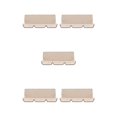thumbnail image 2 of VONKY Coussin de Balançoire Extérieur Application Grand en Polyester Robuste et Durable Housse de Balançoire Imperméable Blanc Cassé 5 Pcs, 2 of 6