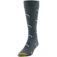 thumbnail image 4 of GOLDTOE Edition Mens Conversational Crew Socks, 3-Pack, 4 of 4