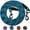 blue black, variant on NANAHuang8 FT/10 FT Dog Tie Out/Check Cord, Heavy Duty Nylon Rope Training Leash, 3/8 Inch Thick Dog Tether for Indoor or Outdoor Walking, Camping, Hiking, Playing (3/8" x 8ft, Blue Black)