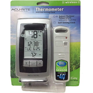 Nature Spring Indoor/Outdoor Wall Thermometer and Humidity Gauge - 20440995