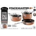 thumbnail image 3 of Gotham Steel Ensemble de Batterie de Cuisine Stackmaster Empilable de 7 Pièces, 3 of 4