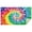 Colorful Tie Dye, variant on Colorful Tie Dye Pattern Rectangle Tablecloth 60"x84",Waterproof Polyester Rectangle Table Cloth, Wipeable Spillproof Polyester Tablecloth for Dining, Camping, Indoor and Outdoor
