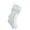 White, variant on Black Velvet Christmas Stocking with Large Bow, 18.9 in Hanging Fireplace Mantel Decor