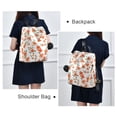 thumbnail image 4 of FORMRS Women's Travel Backpack Purse Anti-Theft Hidden Pockets Casual Shoulder Bag, Small Floral Blooms, 4 of 7