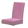 thumbnail image 2 of Inteprter Funda elástica para silla de comedor, multicolor, resistente al desgaste, Universal, las cuatro estaciones, estilo Simple, fundas reclinables, Decoración del hogar Rosado Inteprter HA012485-09, 2 of 6