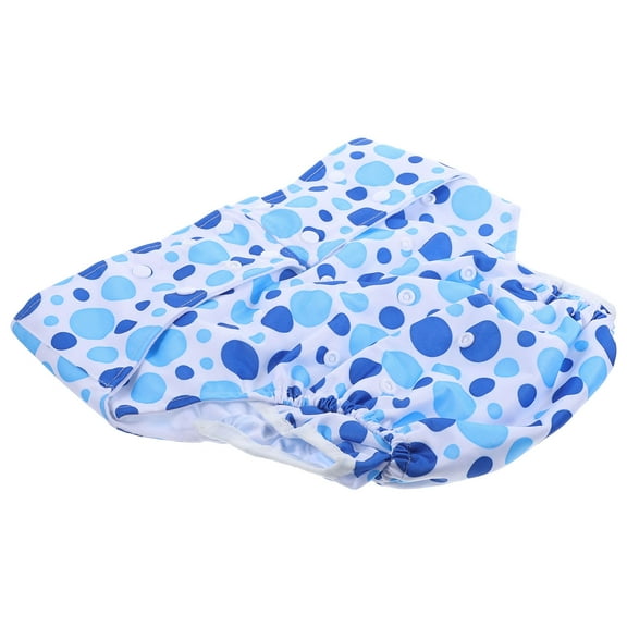 PBPBOX 1Pc Anti Leak Diaper Cloth Blue for Overnight Use