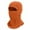 🔥 Orange, variant on Sentmoon Warm Face Mask for Men Ski Mask Men Hats Winter Beanie Hats Men's Full Face Thermal Mask Solid Color Cold Proof Head Cover Multi-purpose Fleece Windproof Head Cover Hat