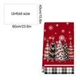 thumbnail image 3 of Christmas Kitchen Towel, Ghost Pattern Dish Drying Cloth for Hand Wiping, Absorbent Polyester Dishwasher Towel for Baking Cooking(F), 3 of 5