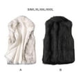 thumbnail image 4 of Ruiboury Stay Cozy And Stylish With Chic And Comfortable Sleeveless Fleece Jacket Quick-drying Fabric white S, 4 of 6