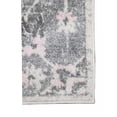 thumbnail image 2 of HomeRoots 531561 9 x 12 ft. Gray Medallion Power Loomed Rectangle Area Rug, 2 of 5