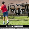 thumbnail image 3 of GoSports 6 x 6 ft Football Throwing Net - Black, 3 of 6