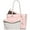 Powder Blush, variant on Womens Maisie 3 In 1 Large Top Zip Tote Crossbody Pouch Wristlet MK Signature (Black) 35T1G5MT7B-001