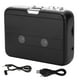 thumbnail image 1 of Reproductor de cinta portátil Reproductor de casete Bluetooth Radio FM con función AutoReverse (Negro), 1 of 5