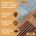 thumbnail image 2 of Kit de cuidado de teca Furniture Clinic para muebles de madera para exteriores, 2 of 7