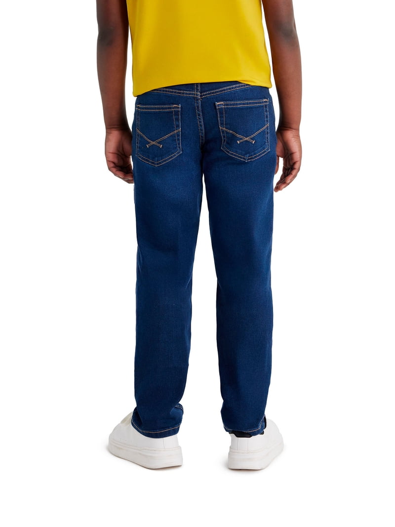 U.S. Polo Assn. Boys Straight Fit Denim Jean, Sizes 4-18 - Walmart.com