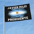 thumbnail image 2 of Javier-Milei Presidente Flag 3x5 Javier-Milei 2023 Flag Libertarian Argentina 2023 Flag 3x5 Ft Outdoor Banner Outside Flag For Garden Yard Sign Lawn Holiday Flag, 2 of 8
