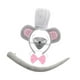 thumbnail image 3 of 4 Piezas Diadema Orejas Ratón Disfraz Chef Cola Larga Accesorios Animales Polyester para Niños Adecuado para Fiestas Halloween Juegos Escolares, 3 of 9