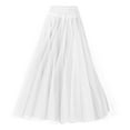 thumbnail image 3 of Ediodpoh Women's Skirts Midi Retro High Waist Tutu Skirt Long Underskirt for Fancy Dress and Carnival Ballet Skirt White XL, 3 of 3