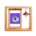 thumbnail image 1 of Sombra amarilla de escarabajo Marco giratorio de madera 4x6, 1 of 3