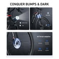 thumbnail image 2 of 26" Electric Bike for Adults, 500W Motor, 36V Removable Battery, 25MPH & 35 Miles Range, UL2849 Certified, Dual Suspension Commuter Ebike, 2 of 8