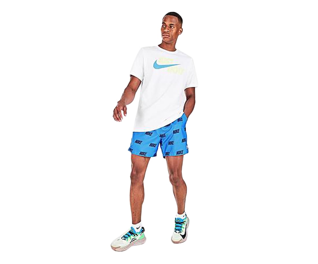 men's nike sportswear allover print athletic shorts