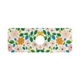 thumbnail image 7 of Yayeee Faucet Mat for Kitchen Sink 14.7" Diatomite Long Splash Guard Pad, Retro Orange Floral, 7 of 7