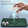 thumbnail image 3 of Magnetic Phone Case for iPhone 15 Pro Max Compatible with Magsafe, Military-Grade Shockproof Case with Built-in Magnet Circle for iPhone 15 Pro Max MS Blackish Green, 3 of 18