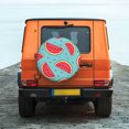 Spare Tire Cover Watermelon Slices Weatherproof Wheel Covers Universal