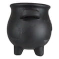 thumbnail image 4 of Black Triple Moon Cauldron Terracotta Succulent Plant Planter Pot Or Pen Holder, 4 of 7