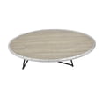thumbnail image 2 of 46" X 23" X 15" Weathered Gray Oak Particle Board Coffee Table, 2 of 2