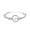 SL, variante sur EGNMCR Bracelets Joncs Femmes Bracelet en Cristal Jonc Amour Saint-Valentin Mariage Bijoux de Mariée Bracelet Femme
