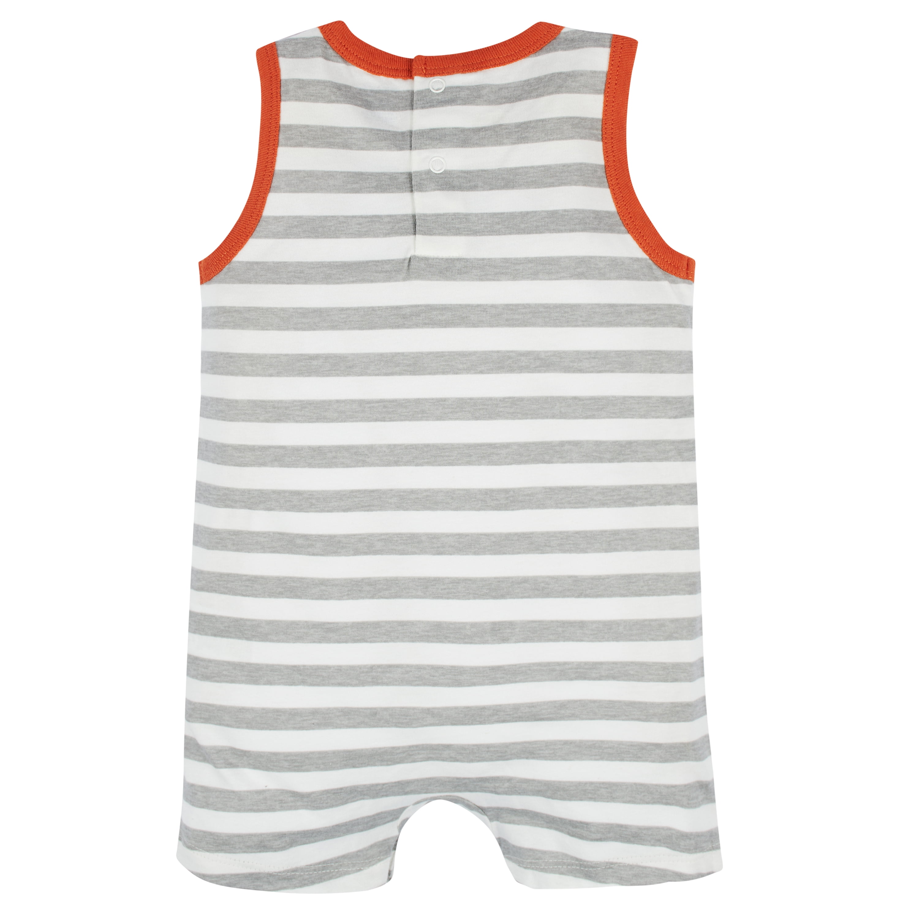 Onesies Brand Baby Boy Short Sleeve and Sleeveless Rompers, 3-Pack, Sizes 0/3 Months - 24 Months