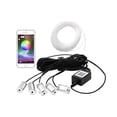 thumbnail image 3 of Luz de ambiente para automóvil noble sin rosca, línea de fibra de carbono, luz fría, luz de ambiente para automóvil de 64 colores, control por aplicación, 3 of 5