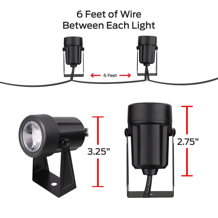 Monster Smart 12V RGB LED Outdoor Spotlights, 2 Pack photo 7