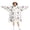 Princess and Cat White Pattern, variant on Princess and Cat White Pattern Lamb Fleece Blanket Hoodies for Teens ,Teens Oversize Sherpa Wearable Hooded Blanket Sweatshirt with Super Pockets